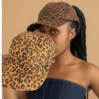Animal Print Curl Cap