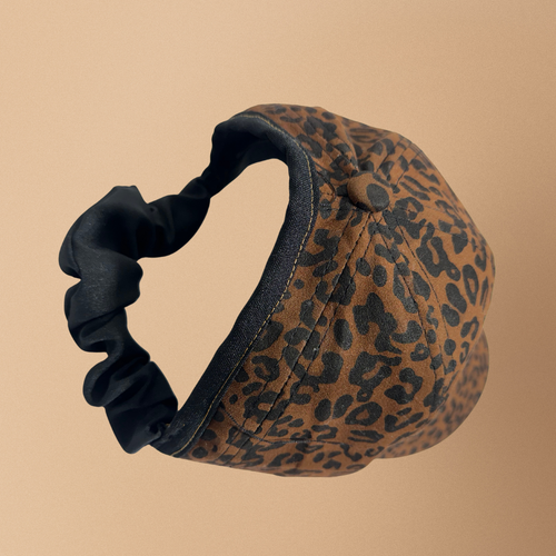 Animal Print Curl Cap