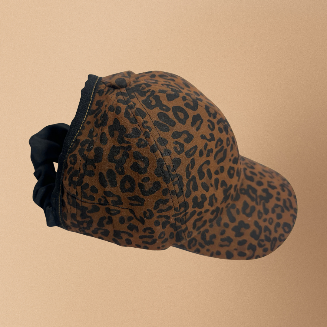 Animal Print Curl Cap